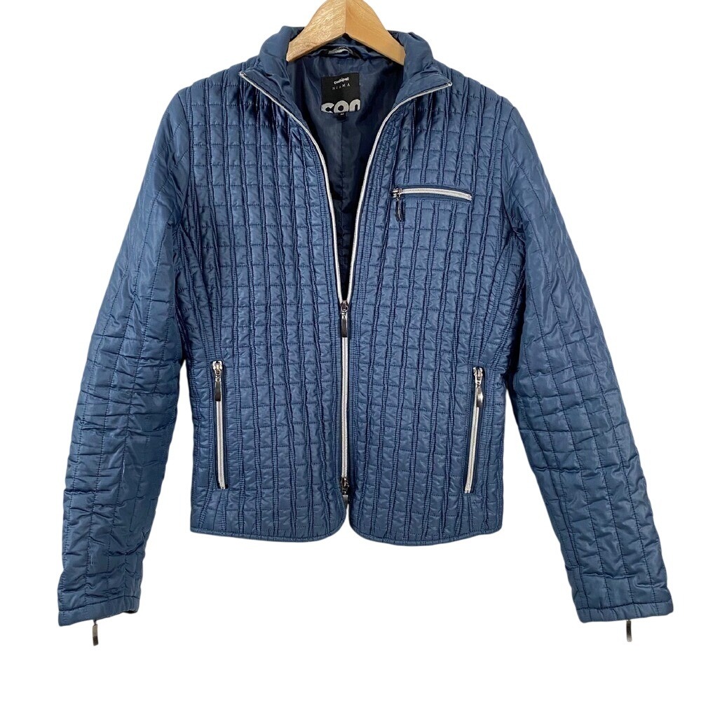Conbiple‎ Niama Women's Quilted coat sz M Blue